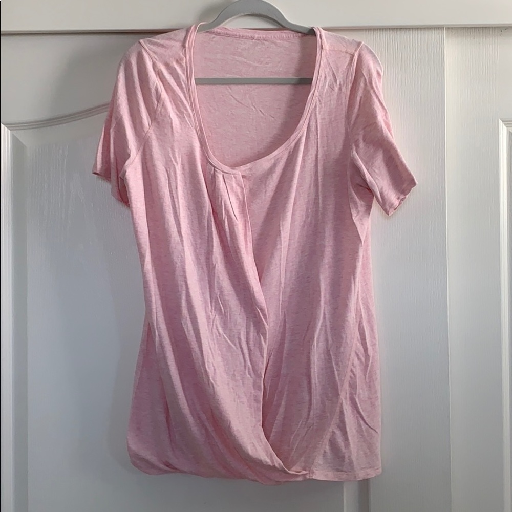 Lululemon Pink Wrap T-Shirt